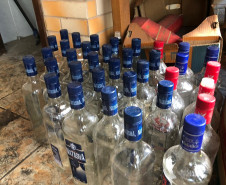 PCPR interdita laboratório clandestino de fabricação de bebidas falsas em Curitiba
