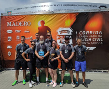 Primeira corrida e caminhada da PCPR em Ponta Grossa reúne 450 pessoas