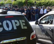 PCPR realiza operação com a GM contra o tráfico em Curitiba
