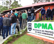 PCPR inaugura prédio da Delegacia de Proteção ao Meio Ambiente de Curitiba