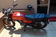 Moto proveniente de furto recuperada pela PCPR