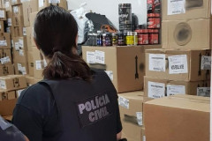 PCPR realizando apreensão