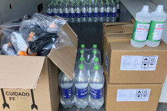 Produtos distribuídos pela polícia civil