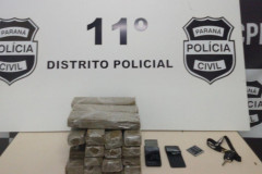 Droga apreendida 