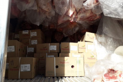 Carga de carnes recuperada