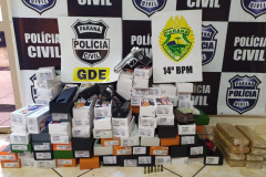 Materias recuperados e apreendidos
