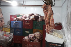 Parte da carga apreendida