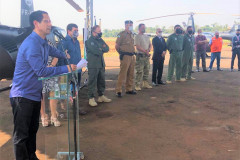 PCPR inaugura base aérea no oeste do Paraná