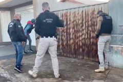 PCPR prende cinco suspeitos de transportar aproximadamente meia tonelada de maconha 