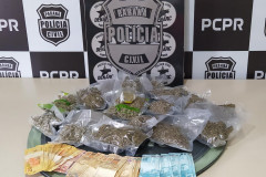 PCPR prende dois homens e apreende dois quilos de maconha em São José dos Pinhais 