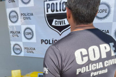 PCPR apreende 30 quilos de cocaína pura e prende dois integrantes do crime organizado em Curitiba 