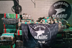 PCPR apreende 1 tonelada de maconha em Foz do Iguaçu