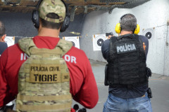 PCPR promove cursos de atualização de armamento e tiro em Curitiba