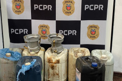 PCPR prende mulher por armazenamento de combustível em Araucária 
