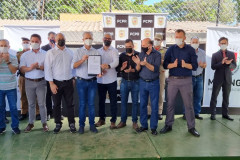 Evento de inauguração do NOC