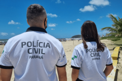 PCPR encontra criança que estava perdida em Matinhos