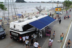 Delegacia Móvel da PCPR atenderá população neste fim de semana em Guaratuba 