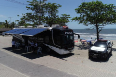PCPR utiliza drones para monitoramento durante a Operação Verão