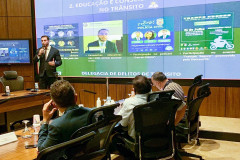 PCPR faz reunião no Cetran para falar sobre a redução de mortes no trânsito
