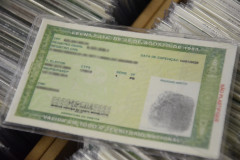 PCPR confecciona 320 RGs em Guaraqueçaba