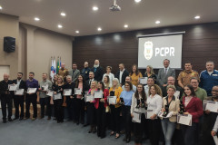 PCPR realiza entrega de medalhas para policiais civis em Ponta Grossa