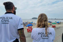 PCPR prende em flagrante homem por lesão corporal contra a ex-namorada em Guaratuba 