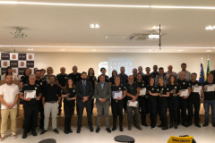 PCPR realiza entrega de medalhas para policiais civis de Umuarama