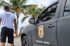 PCPR prende em flagrante homem por furtos em Guaratuba