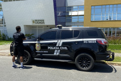 PCPR prende foragido de roubo em Matinhos 