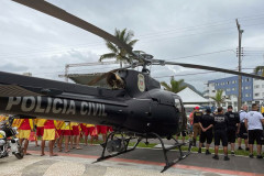 Helicóptero da polícia civil