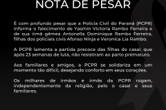 Nota de pesar