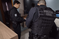 PCPR prende casal em flagrante por violação de direito autoral em operação internacional