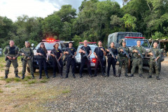 PCPR participa de instrução de armamento e tiro em Mallet 