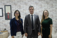 PCPR recebe visita de Melina Girardi Fachin em Escola Superior de Polícia Civil 