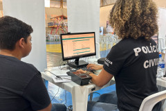 PCPR confecciona mais de 650 carteiras de identidade durante Paraná em Ação em Sertaneja