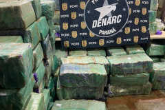 PCPR apreende 1,9 tonelada de maconha em Lindoeste