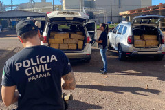 PCPR incinera mais de 1,2 tonelada de drogas em Iporã 