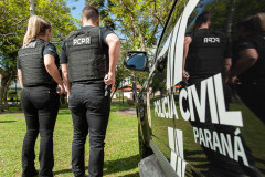 PCPR prende suspeito de furto a órgãos públicos com prejuízo estimado em R$ 30 mil