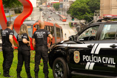PCPR cumpre mandados contra associação criminosa que praticava furtos e roubos em postos de combustível 