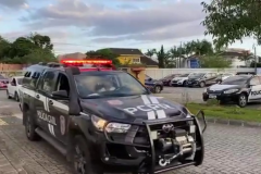 PCPR prende casal durante operação contra o tráfico de drogas em Paranaguá