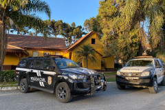 PCPR cumpre dois mandados de busca e apreensão contra furtos e receptação na Colônia Witmarsum