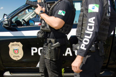 PCPR prende dois homens suspeitos de tráfico de drogas e organização criminosa em Clevelândia