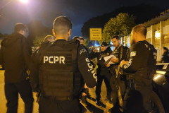  PCPR prende 40 pessoas de organização que movimentava R$ 1 milhão por semana