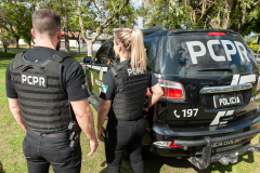 PCPR prende casal suspeitos de homicídio em Arapoti 