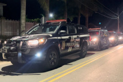 PCPR e PMPR deflagram operação contra o tráfico de drogas em Paranaguá