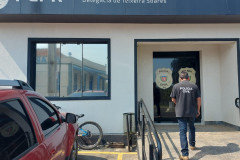 PCPR prende homem por dano ao patrimônio e apologia ao crime