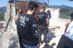 PCPR incinera 43 quilos de drogas apreendidas em Colombo 