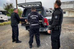 PCPR prende homem por roubo em posto de gasolina em Palmeira 
