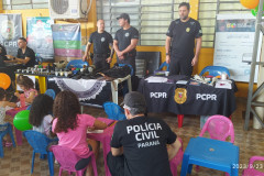 PCPR na Comunidade leva serviços de polícia judiciária para mais de 350 pessoas em Toledo 