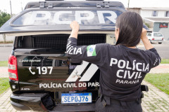 PCPR prende suspeito de homicídio 48h após o crime em Salto do Lontra